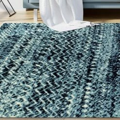 Wholesale 😀 Miranda Haus Sunderland Distressed Geometric Area Rug Collection Blue/black 💯 -Miranda Haus Shop unnamed file 1733