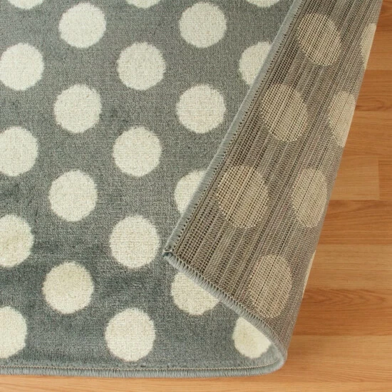 Best deal ๐คฉ Miranda Haus Playful Polka Dots Modern Polypropylene Indoor Area Rug Light Grey ๐งจ 5 Best deal ๐คฉ Miranda Haus Playful Polka Dots Modern Polypropylene Indoor Area Rug Light Grey ๐งจ - Image 3