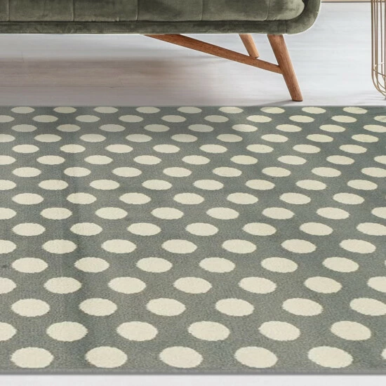 Best deal ๐คฉ Miranda Haus Playful Polka Dots Modern Polypropylene Indoor Area Rug Light Grey ๐งจ 7 Best deal ๐คฉ Miranda Haus Playful Polka Dots Modern Polypropylene Indoor Area Rug Light Grey ๐งจ - Image 5