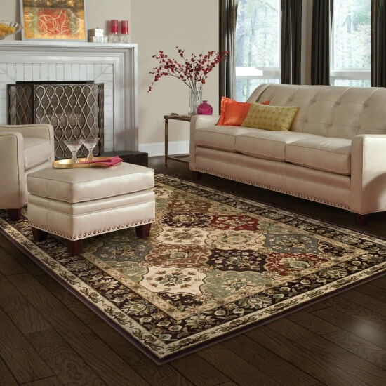 Best Sale π Miranda Haus Traditional Ornamental Floral Classic Indoor Area Rug Chocolate βοΈ 6 Best Sale π Miranda Haus Traditional Ornamental Floral Classic Indoor Area Rug Chocolate βοΈ - Image 4