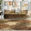 Coupon 💯 Miranda Haus Floral Medallion Polypropylene Indoor Area Rug Ginger 🌟 -Miranda Haus Shop unnamed file 187