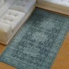 Hot Sale 🎉 Miranda Haus Tatum Vintage Geometric Medallion Area Rug Collection Teal 🔔 -Miranda Haus Shop unnamed file 1884