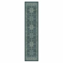 Hot Sale 🎉 Miranda Haus Tatum Vintage Geometric Medallion Area Rug Collection Teal 🔔 -Miranda Haus Shop unnamed file 1891