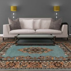Wholesale ✨ Miranda Haus Non-Slip Marcelo Washable Area Rug ⭐