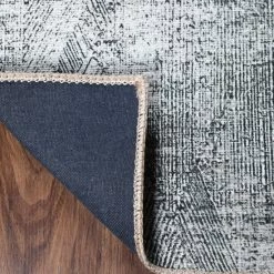 Top 10 ❤️ Miranda Haus Contemporary Geometric Power-Loomed Indoor Area Rug Charcoal 😀 -Miranda Haus Shop unnamed file 2055