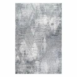 Top 10 ❤️ Miranda Haus Contemporary Geometric Power-Loomed Indoor Area Rug Charcoal 😀 -Miranda Haus Shop unnamed file 2059