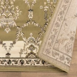 New 👍 Miranda Haus Stratton Oriental Floral Medallion Area Rug Collection Sage 🥰 -Miranda Haus Shop unnamed file 2063