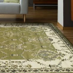 New 👍 Miranda Haus Stratton Oriental Floral Medallion Area Rug Collection Sage 🥰 -Miranda Haus Shop unnamed file 2066