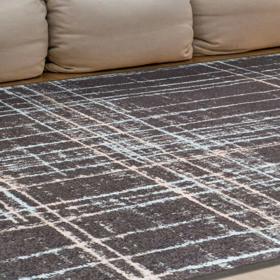 Promo π Miranda Haus Painted Stripes Abstract Geometric Area Rug Collection Charcoal π― 8 Promo π Miranda Haus Painted Stripes Abstract Geometric Area Rug Collection Charcoal π― - Image 6