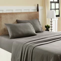 Best Sale 🔔 Miranda Haus Delevingne Fleur-de-Lis Deep Pocket Sheet Set Teal 🥰 -Miranda Haus Shop unnamed file 2110