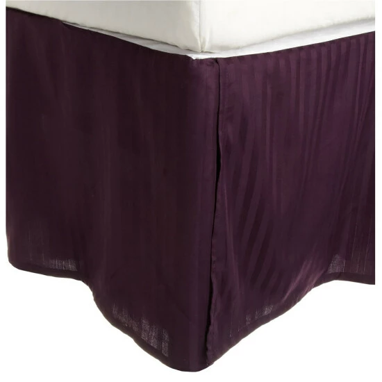 Top 10 ๐ Miranda Haus Safa Stripe 15-inch Drop Egyptian Cotton Bed ๐ Skirt Lavender ๐ 9 Top 10 ๐ Miranda Haus Safa Stripe 15-inch Drop Egyptian Cotton Bed ๐ Skirt Lavender ๐ - Image 7