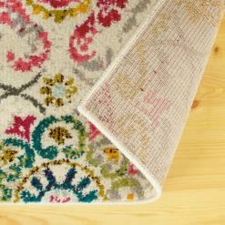 Coupon 🤩 Miranda Haus Alyzia Modern Medallion Indoor Area Rug Collection Fuschia 🎁 -Miranda Haus Shop unnamed file 2172