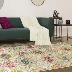 Coupon 🤩 Miranda Haus Alyzia Modern Medallion Indoor Area Rug Collection Fuschia 🎁 -Miranda Haus Shop unnamed file 2173