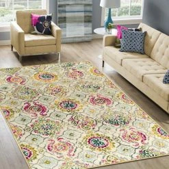 Coupon 🤩 Miranda Haus Alyzia Modern Medallion Indoor Area Rug Collection Fuschia 🎁 -Miranda Haus Shop unnamed file 2175