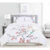 Outlet ✔️ Miranda Haus Cherry Garden 100-Percent Cotton 3-Piece Duvet Cover Set Blue 🔔 -Miranda Haus Shop unnamed file 2201