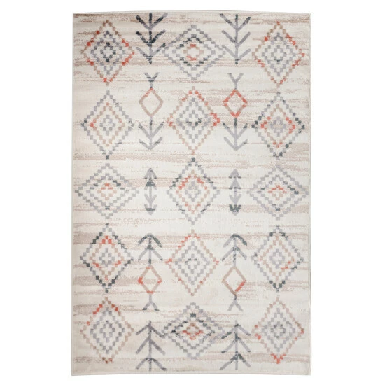 Flash Sale π Modern Geometric Southwestern Indoor Area Rug By Miranda Haus Bone π 5 Flash Sale π Modern Geometric Southwestern Indoor Area Rug By Miranda Haus Bone π - Image 3