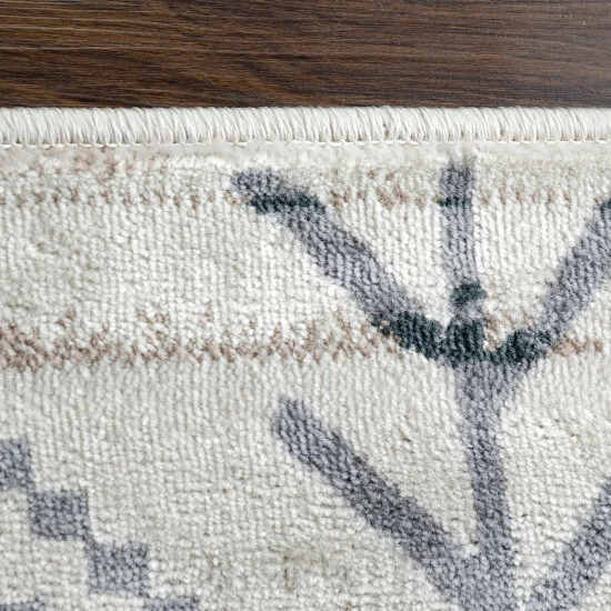 Flash Sale π Modern Geometric Southwestern Indoor Area Rug By Miranda Haus Bone π 6 Flash Sale π Modern Geometric Southwestern Indoor Area Rug By Miranda Haus Bone π - Image 4