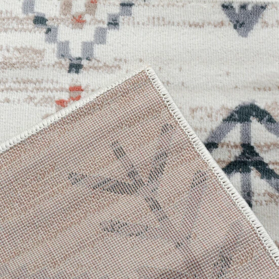 Flash Sale π Modern Geometric Southwestern Indoor Area Rug By Miranda Haus Bone π 9 Flash Sale π Modern Geometric Southwestern Indoor Area Rug By Miranda Haus Bone π - Image 7