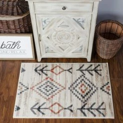 Flash Sale π Modern Geometric Southwestern Indoor Area Rug By Miranda Haus Bone π 17 Flash Sale π Modern Geometric Southwestern Indoor Area Rug By Miranda Haus Bone π -Miranda Haus Shop unnamed file 2254