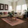 Discount 😉 Miranda Haus Horizon Stripe Modern Indoor Area Rug Collection Brown 🎁 -Miranda Haus Shop unnamed file 2255