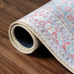 Top 10 🧨 Miranda Haus Vintage Oriental Medallion Power-Loomed Indoor Area Rug Magenta 🌟 -Miranda Haus Shop unnamed file 2275