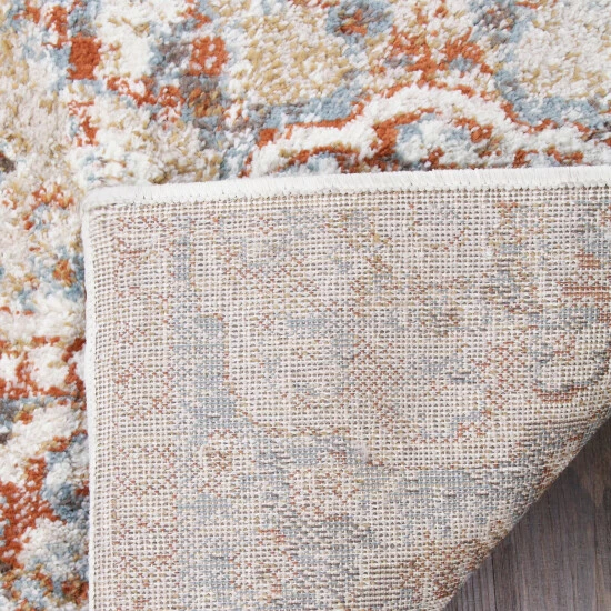 Budget π― Miranda Haus Brody Canal Blue Oriental Medallion Farmhouse Area Rug π 5 Budget π― Miranda Haus Brody Canal Blue Oriental Medallion Farmhouse Area Rug π - Image 3