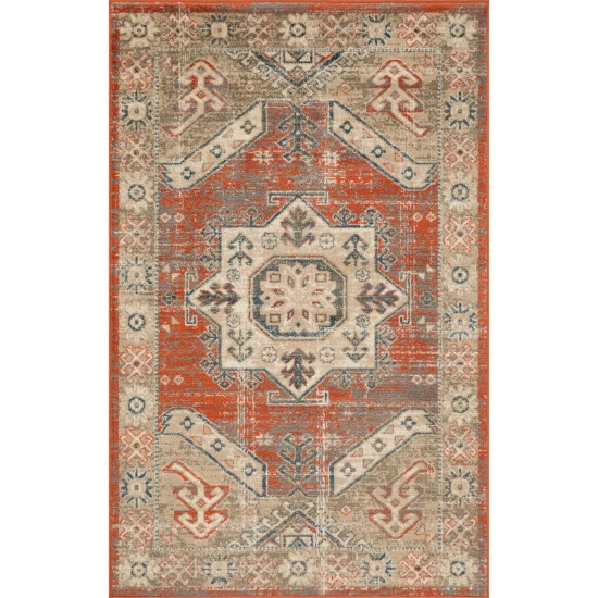 Promo 𧨠Miranda Haus Southwestern Tribal Medallion Distressed Indoor Area Rug Blue π 6 Promo 𧨠Miranda Haus Southwestern Tribal Medallion Distressed Indoor Area Rug Blue π - Image 4