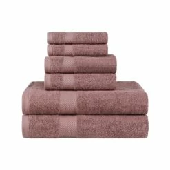 Deals ✨ Miranda Haus Luxury Solid Highly Absorbent Egyptian Cotton 6 Piece Bath, Face, And Hand Towel Set Ivory ✔️ -Miranda Haus Shop unnamed file 2323