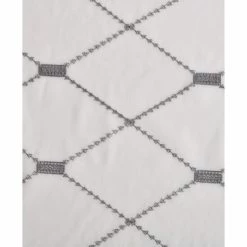 Deals 🔥 Miranda Haus Jacot Sheer Grommet Curtain Panel Pair White ⭐ -Miranda Haus Shop unnamed file 2350