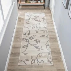 Best reviews of 🔔 Miranda Haus Floral Vine Modern Indoor Area Rug Or Runner Ivory ⌛ -Miranda Haus Shop unnamed file 2408