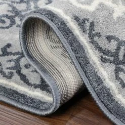 Best Sale 😍 Miranda Haus Tertia Modern Medallion Area Rug Platinum 😉 -Miranda Haus Shop unnamed file 2425