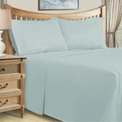 Flash Sale 🤩 Miranda Haus Cotton Blend 1500 Thread Count Solid Deep Pocket Bed Sheet Set By Superior White - 6pc Set ✨ -Miranda Haus Shop unnamed file 2434