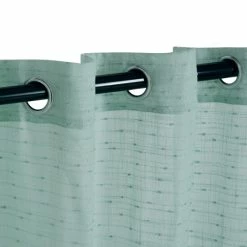 Flash Sale 🌟 Miranda Haus Burdett Sheer Grommet Curtain Panel Pair Pink ✔️ -Miranda Haus Shop unnamed file 2441