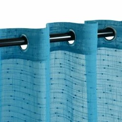 Flash Sale 🌟 Miranda Haus Burdett Sheer Grommet Curtain Panel Pair Pink ✔️ -Miranda Haus Shop unnamed file 2443