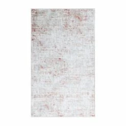 Coupon ✨ Miranda Haus Distressed Modern Abstract Polyester Indoor Area Rug Rust 😉 -Miranda Haus Shop unnamed file 2445