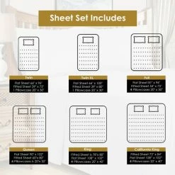 Best reviews of 👍 Cotton Blend 1000 Thread Count 6 Piece Sheet Set By Miranda Haus Blue 🥰 -Miranda Haus Shop unnamed file 245