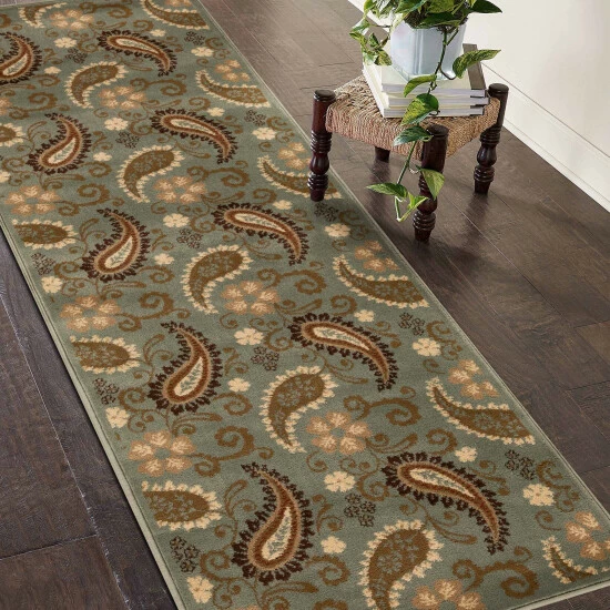 Best Pirce π₯° Miranda Haus Modern Vintage Floral Power-Loomed Indoor Area Rug Beige π 9 Best Pirce π₯° Miranda Haus Modern Vintage Floral Power-Loomed Indoor Area Rug Beige π - Image 7