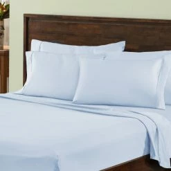 Best reviews of 👍 Cotton Blend 1000 Thread Count 6 Piece Sheet Set By Miranda Haus Blue 🥰 -Miranda Haus Shop unnamed file 250