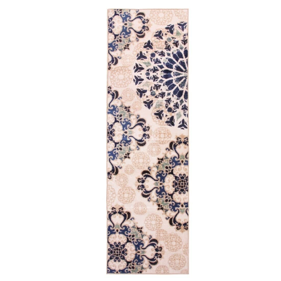 Outlet π Miranda Haus Thalia Mandala Modern Non-slip Washable Area Rug Collection Light Blue π₯° 9 Outlet π Miranda Haus Thalia Mandala Modern Non-slip Washable Area Rug Collection Light Blue π₯° - Image 7