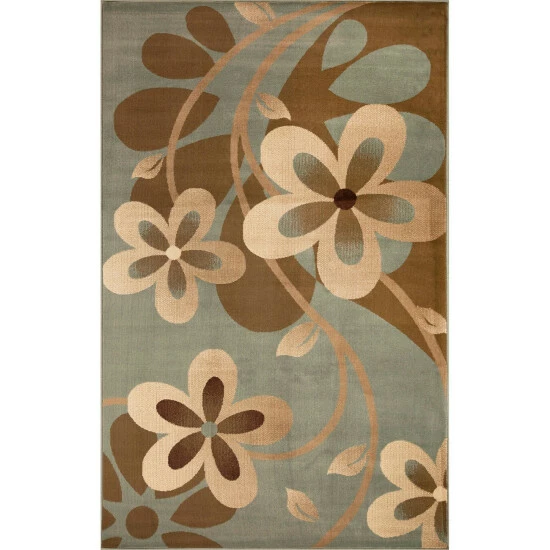 Deals 𧨠Miranda Haus Modern Bohemian Oversized Flower Vines Power-Loomed Indoor Area Rug Taupe π 4 Deals 𧨠Miranda Haus Modern Bohemian Oversized Flower Vines Power-Loomed Indoor Area Rug Taupe π - Image 2