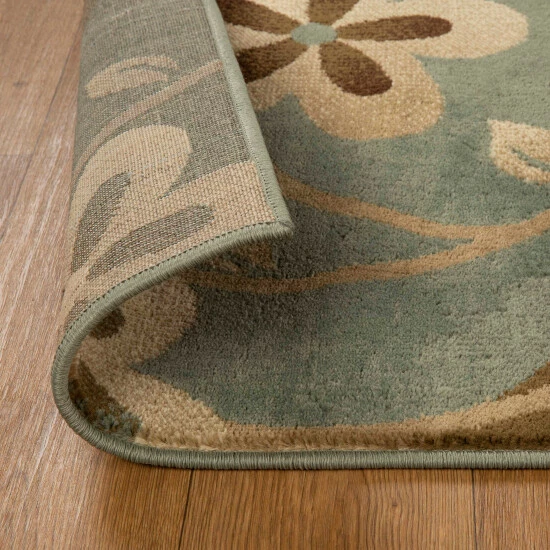 Deals 𧨠Miranda Haus Modern Bohemian Oversized Flower Vines Power-Loomed Indoor Area Rug Taupe π 5 Deals 𧨠Miranda Haus Modern Bohemian Oversized Flower Vines Power-Loomed Indoor Area Rug Taupe π - Image 3