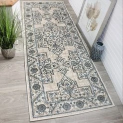 Cheap 😀 Miranda Haus Vintage Oriental Medallion Indoor Traditional Area Rug Beige 🎉 -Miranda Haus Shop unnamed file 2616