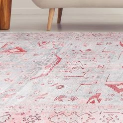 Best deal π Miranda Haus Boho Geometric Distressed Indoor Polyester Area Rug Berry Red π 15 Best deal π Miranda Haus Boho Geometric Distressed Indoor Polyester Area Rug Berry Red π -Miranda Haus Shop unnamed file 2642