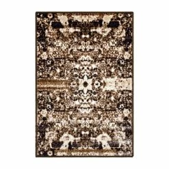 Top 10 🌟 Miranda Haus Oswell Floral Medallion Boho Non-slip Washable Area Rug Collection Chocolate 🎁 -Miranda Haus Shop unnamed file 266