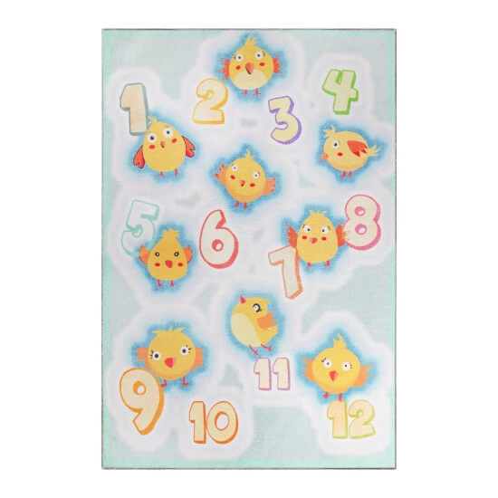 Flash Sale π Miranda Haus Playtime Number Polyester Indoor Anti-Skid Kids' Area Rug Aquamarine π 7 Flash Sale π Miranda Haus Playtime Number Polyester Indoor Anti-Skid Kids' Area Rug Aquamarine π - Image 5