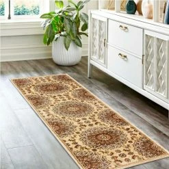 Hot Sale ❤️ Miranda Haus Marigold Rustic Floral Patchwork Area Rug Collection 👏 -Miranda Haus Shop unnamed file 2681