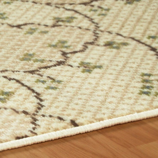 Discount β€οΈ Miranda Haus Aberdeen Floral Farmhouse Area Rug Collection Ivory π― 5 Discount β€οΈ Miranda Haus Aberdeen Floral Farmhouse Area Rug Collection Ivory π― - Image 3