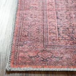 Budget 🎉 Miranda Haus Vintage Oriental Medallion Power-Loomed Indoor Area Rug Garnet Red 🛒 -Miranda Haus Shop unnamed file 2799