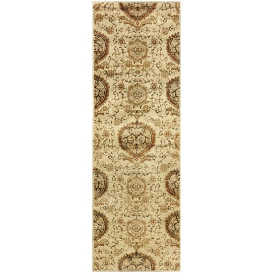 Promo π Miranda Haus Poplar Traditional Floral Medallion Area Rug Collection Cream β€οΈ 4 Promo π Miranda Haus Poplar Traditional Floral Medallion Area Rug Collection Cream β€οΈ - Image 2