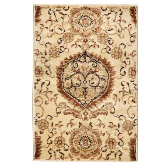 Promo π Miranda Haus Poplar Traditional Floral Medallion Area Rug Collection Cream β€οΈ 8 Promo π Miranda Haus Poplar Traditional Floral Medallion Area Rug Collection Cream β€οΈ - Image 6